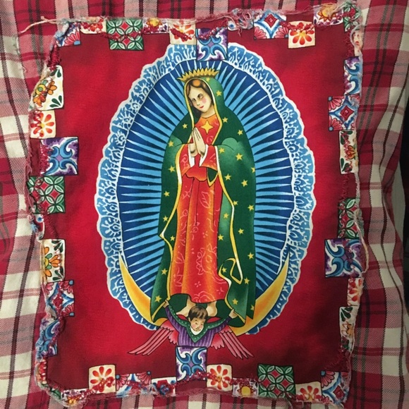 Women's XS 2000s alt snap button flannel - Picture 2 of 4